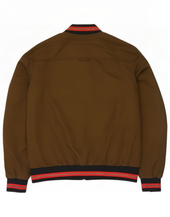 Zara Γυναικείο Bomber Jacket UK 40 Large Khaki Polyester