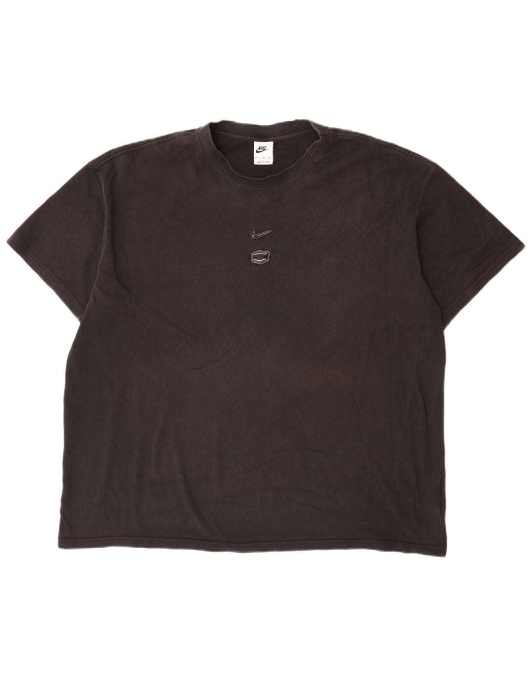 Ανδρικό T-Shirt Nike Top 2XL Μαύρο βαμβακερό