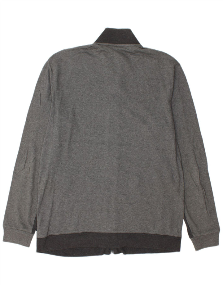 Ανδρική αθλητική φόρμα CALVIN KLEIN Top Jacket μεγάλο γκρι βαμβακερό