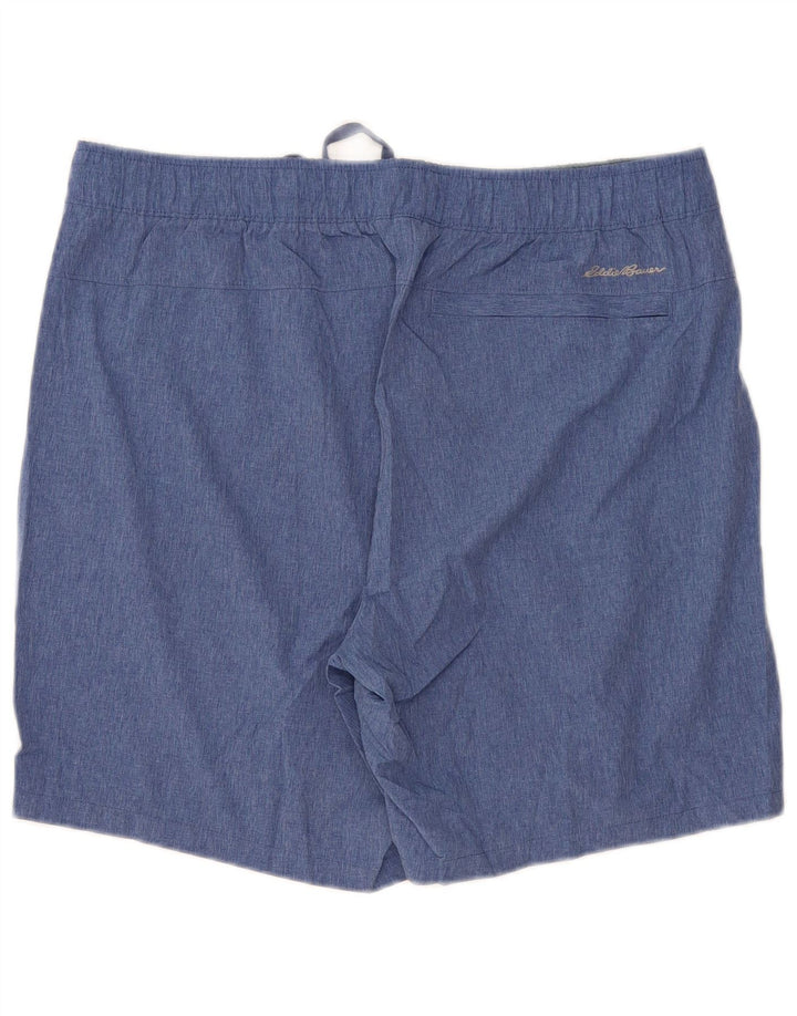 EDDIE BAUER Ανδρικό σορτς casual XL W38 μπλε πολυεστέρα
