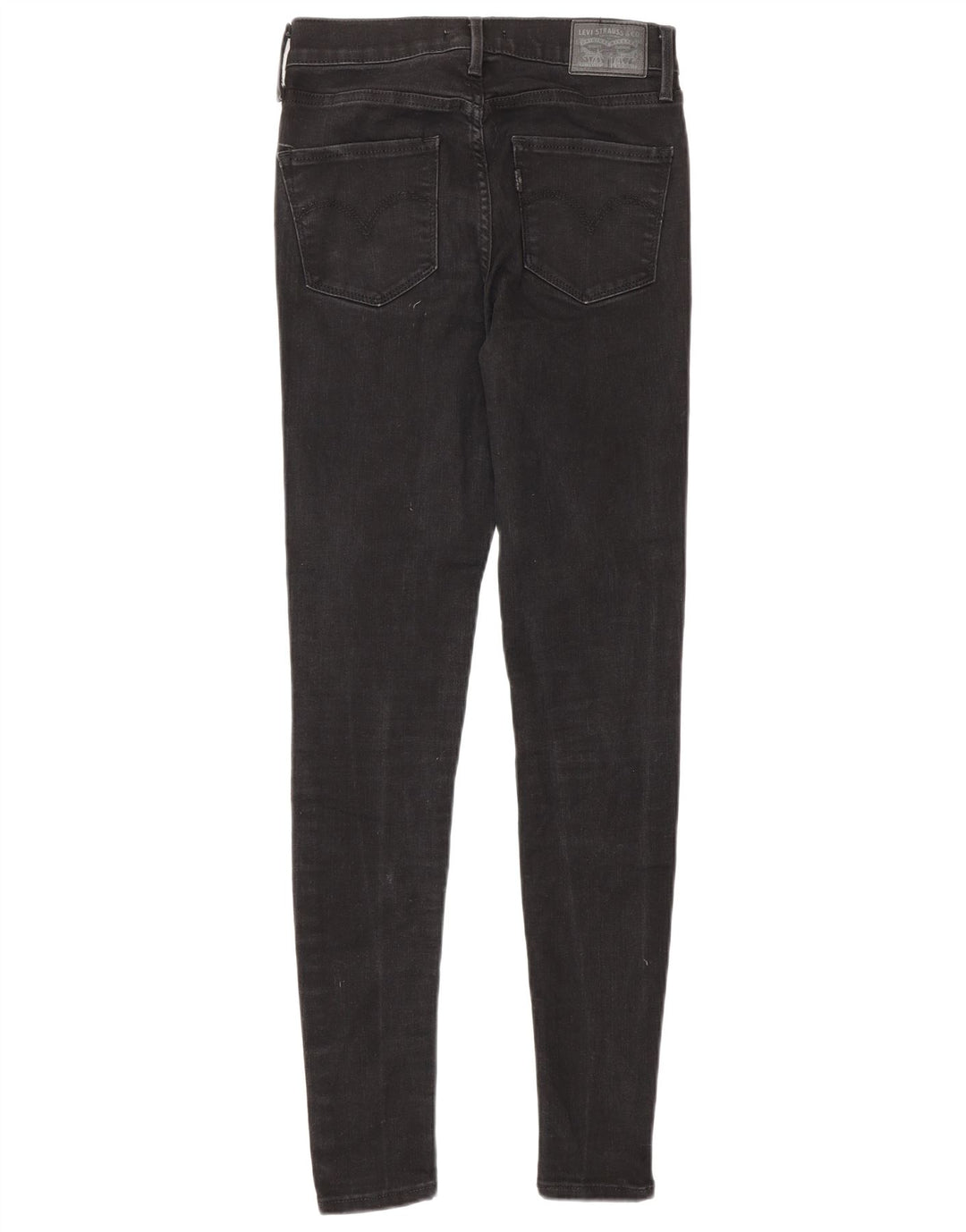 LEVI'S Γυναικείο 720 Ψηλό τζιν Super Skinny W25 L30 μαύρο βαμβακερό