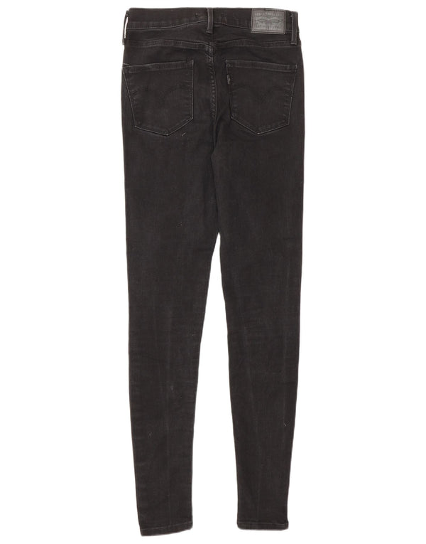 LEVI'S Γυναικείο 720 Ψηλό τζιν Super Skinny W25 L30 μαύρο βαμβακερό