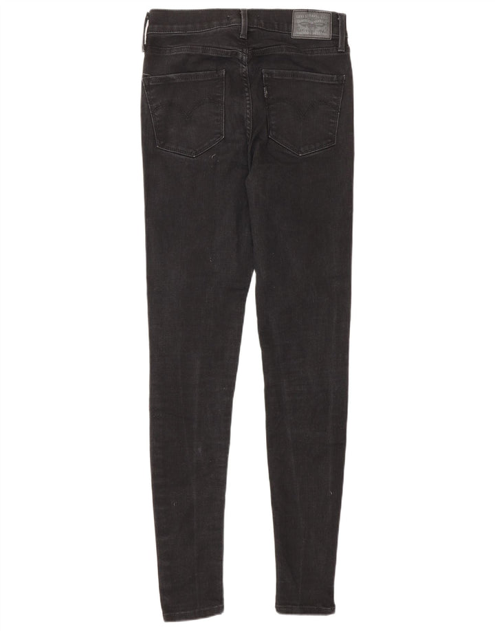 LEVI'S Γυναικείο 720 Ψηλό τζιν Super Skinny W25 L30 μαύρο βαμβακερό