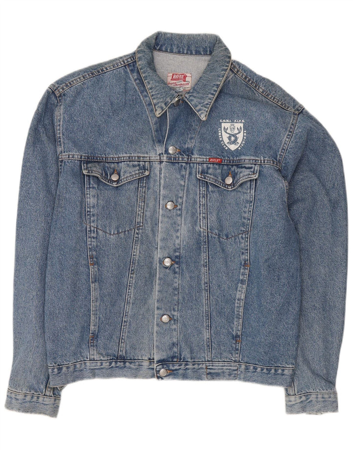Rifle Ανδρικό τζιν τζιν μπουφάν UK 44 2XL Μπλε Ρετρό