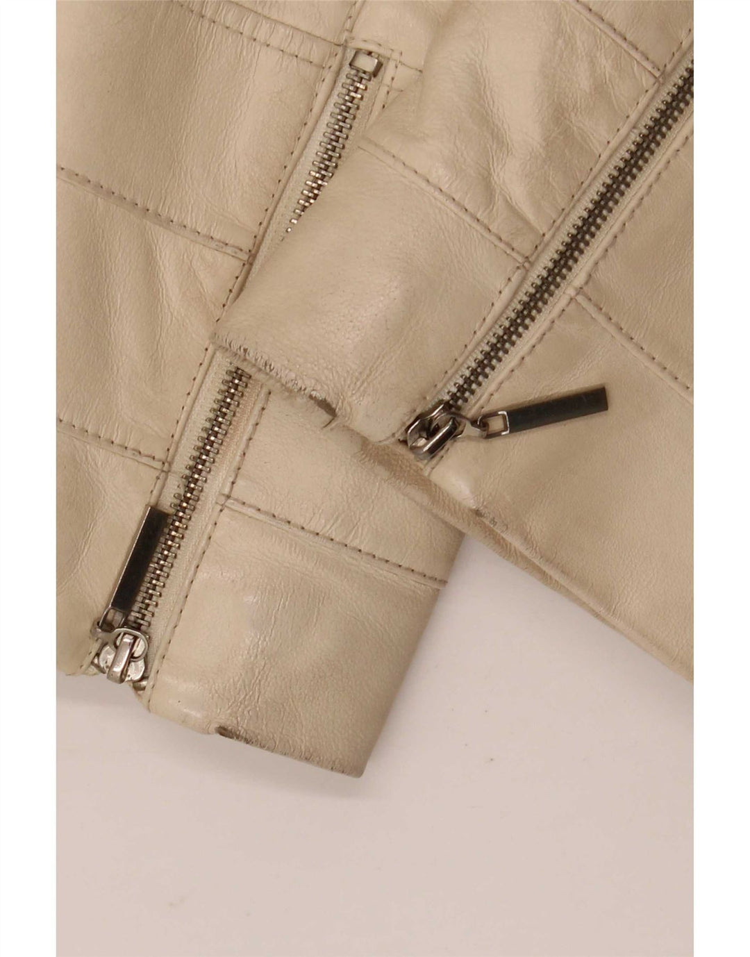 Conbipel Γυναικείο Δερμάτινο Μπουφάν IT 42 Medium Beige