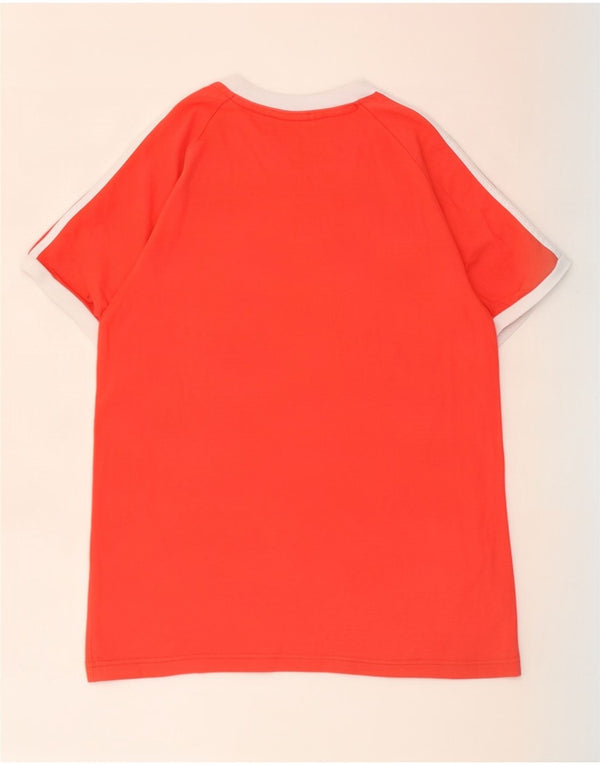 Ανδρικό T-Shirt Adidas Τοπ μεσαίο κόκκινο βαμβακερό