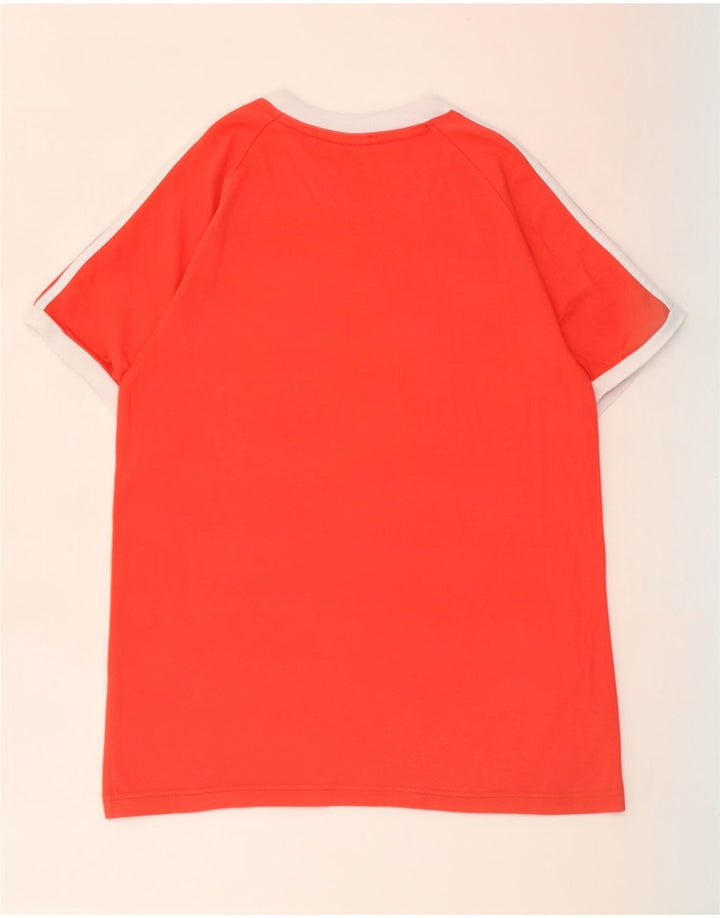 Ανδρικό T-Shirt Adidas Τοπ μεσαίο κόκκινο βαμβακερό