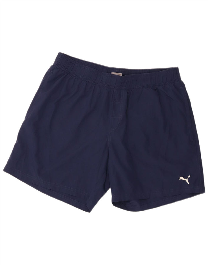 Ανδρικό αθλητικό σορτς Puma XL Navy Blue