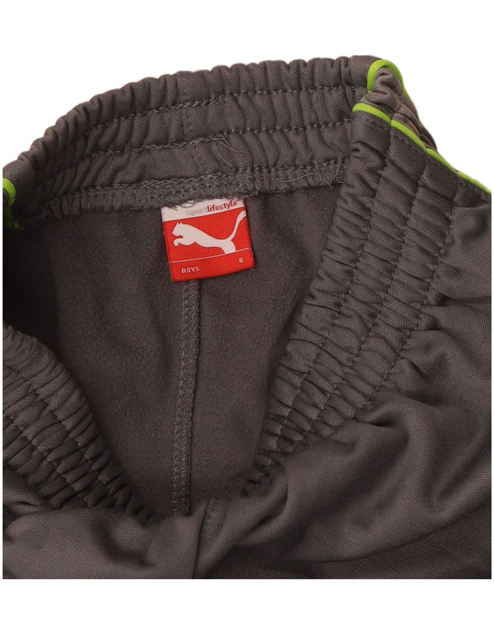 Puma Boys αθλητική φόρμα παντελόνι 5-6 ετών Γκρι Καμουφλάζ