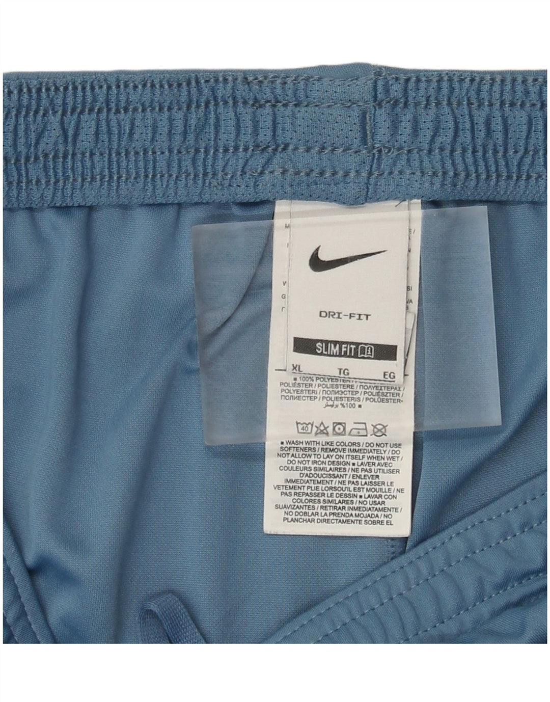 Ανδρικά σορτς Nike Dri Fit Slim Fit XL Blue Polyester