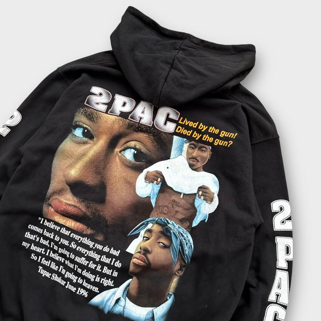 Y2K Tupac Hoodie - XL
