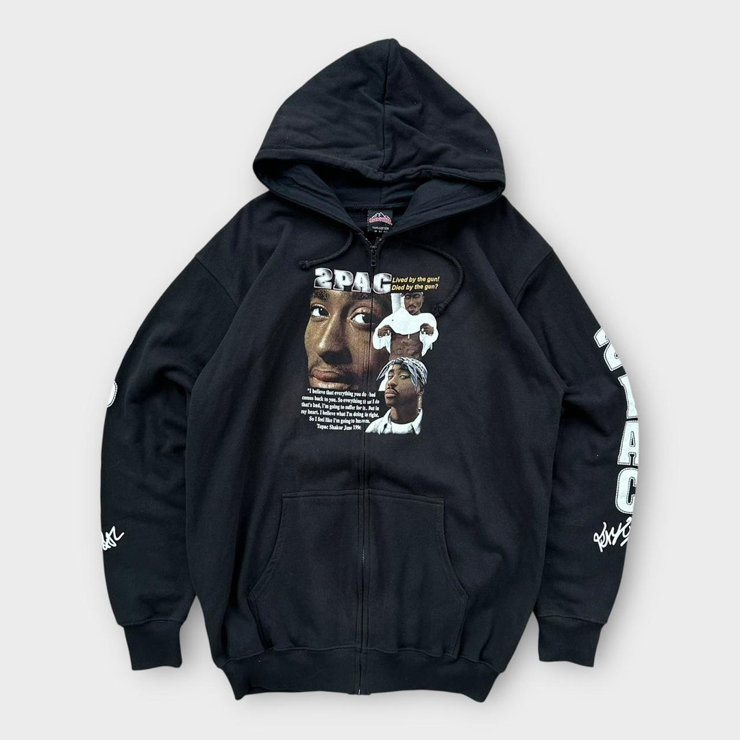 Y2K Tupac Hoodie - XL