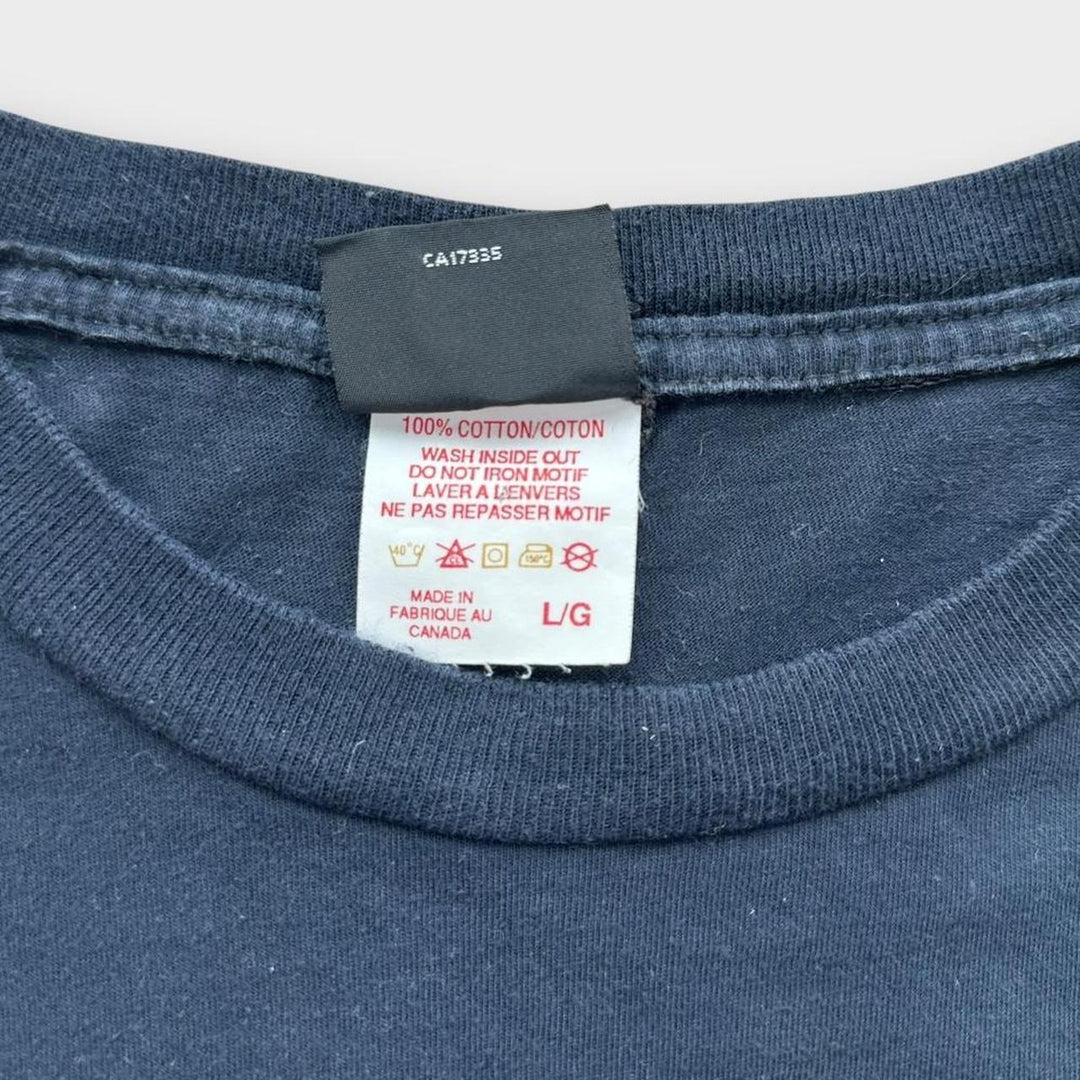 Y2K Γραφικό μπλουζάκι πάνω από το χείλος - μεγάλο