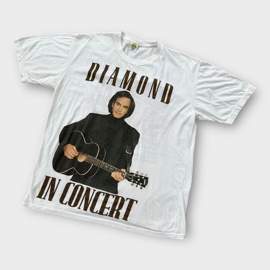 Vintage πουκάμισο συναυλίας Neil Diamond 1989 - XL
