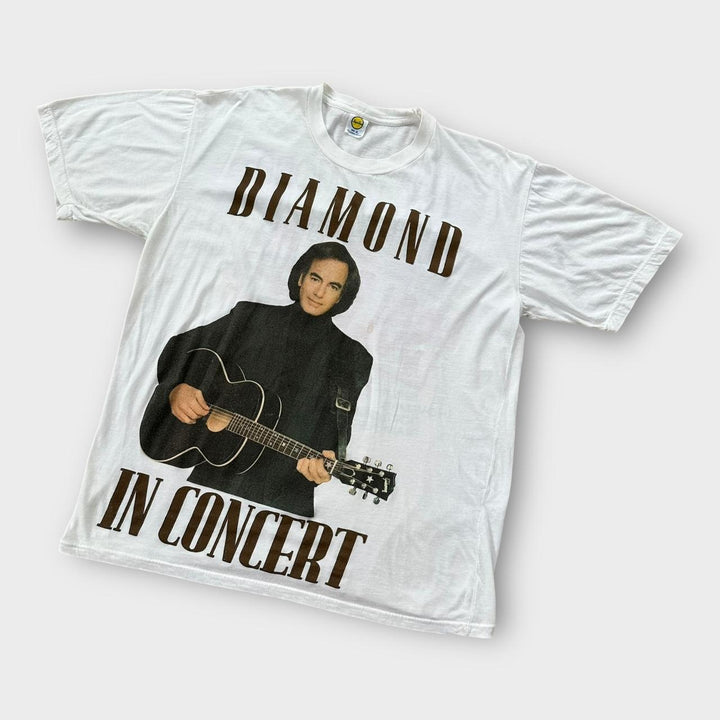 Vintage πουκάμισο συναυλίας Neil Diamond 1989 - XL