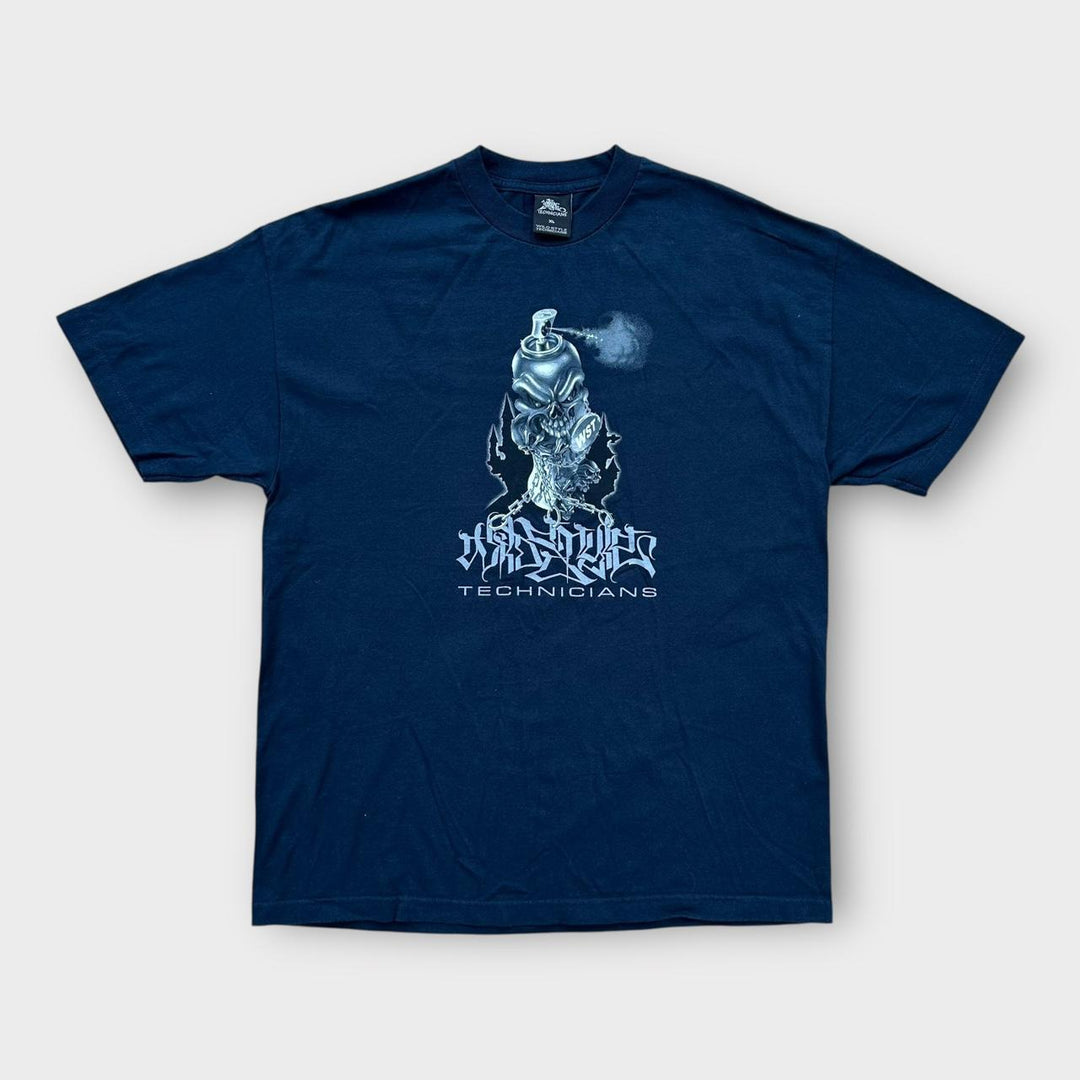 Wild style Technicians Hip-Hop γραφικό μπλουζάκι - XL