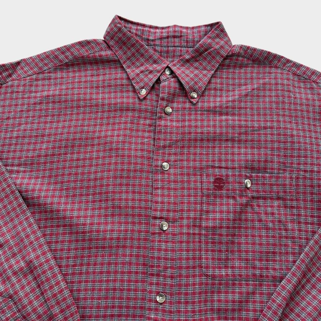 Vintage πουκάμισο Timberland - μεγάλο (ταιριάζει σαν XL)