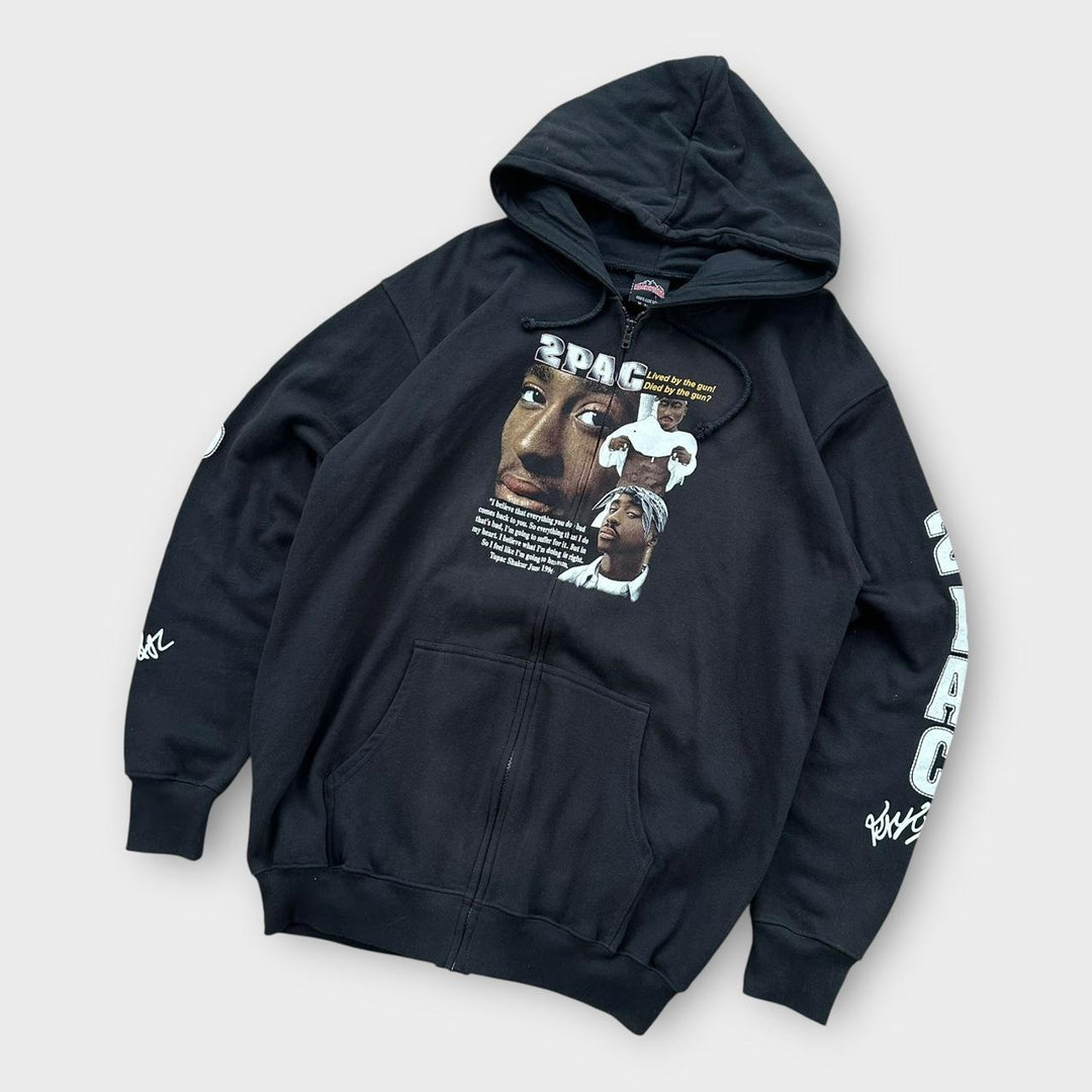 Y2K Tupac Hoodie - XL