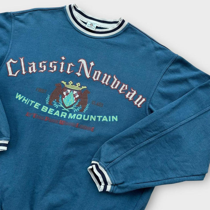 Vintage γραφικό φούτερ - μεγάλο