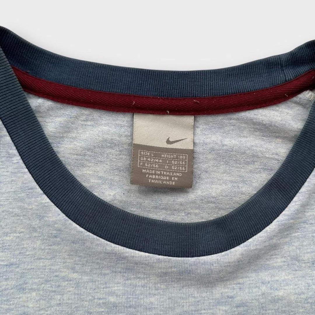 Μπλουζάκι με σημαία Y2K Nike USA - μεγάλο (ταιριάζει σαν XL)