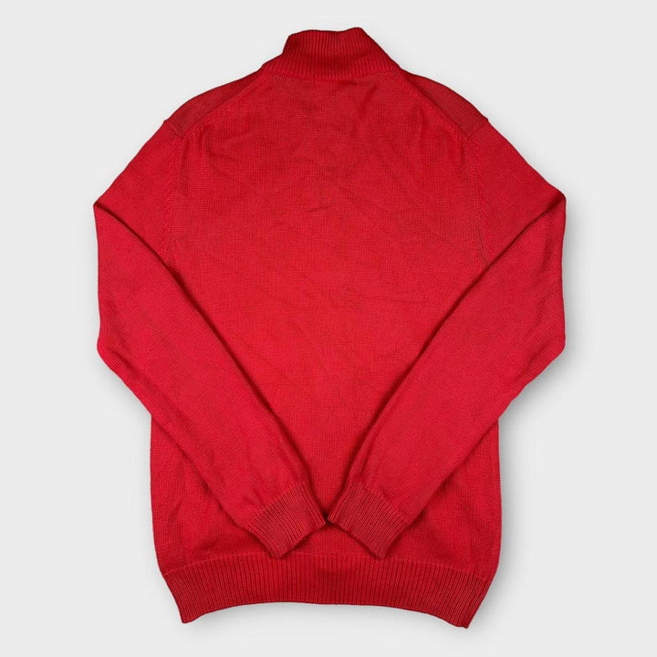 Vintage πλεκτό φερμουάρ Thomas Burberry - XL