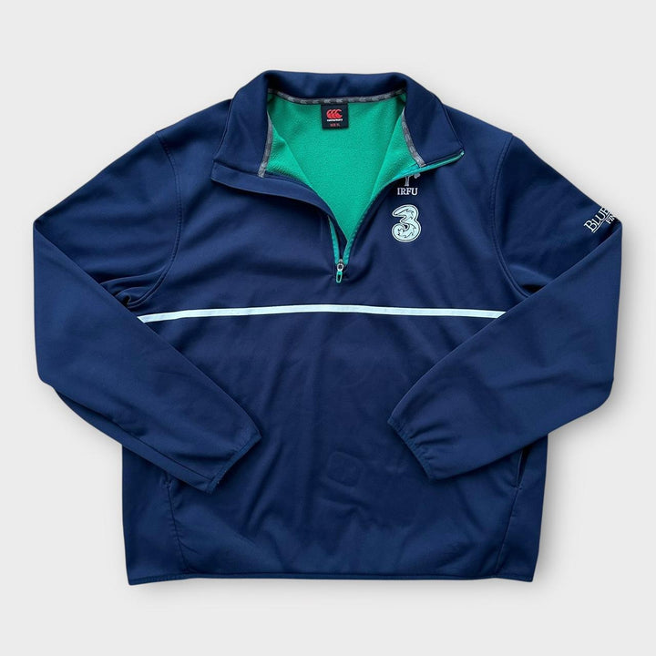 Ιρλανδία ράγκμπι τέταρτο με φερμουάρ σε XL
