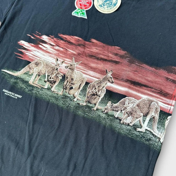 Γραφικό μπλουζάκι καγκουρό Planet Earth - XL