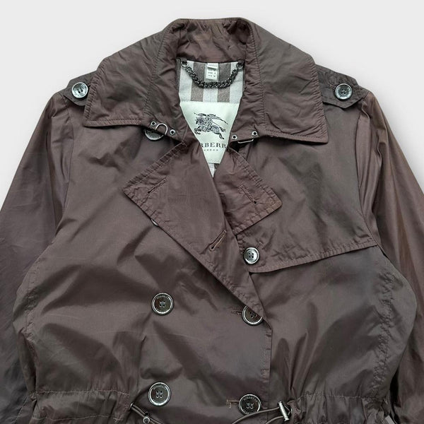 Vintage νάιλον καμπαρντίνα Burberry - UK6