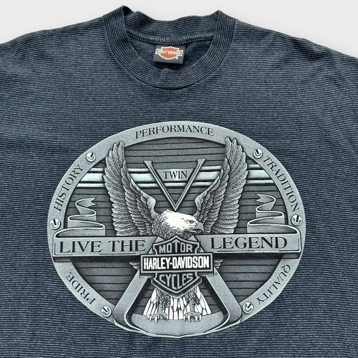 Vintage μπλουζάκι Harley Davidson - XL