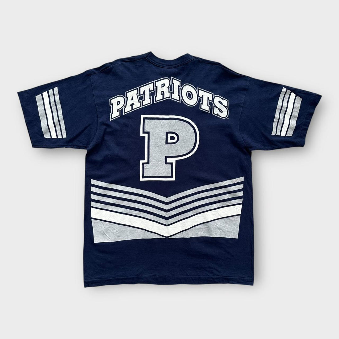 Vintage Patriots μπλουζάκι μονής βελονιάς - XL