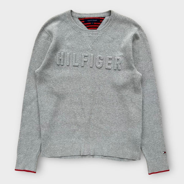 Tommy Hilfiger spell out knit jumper - medium