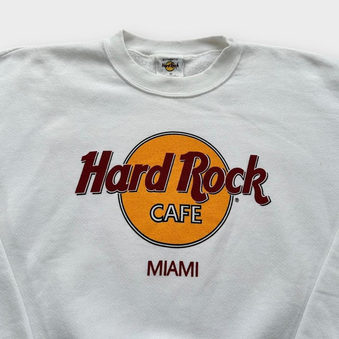 Vintage hard rock φούτερ Café - medium