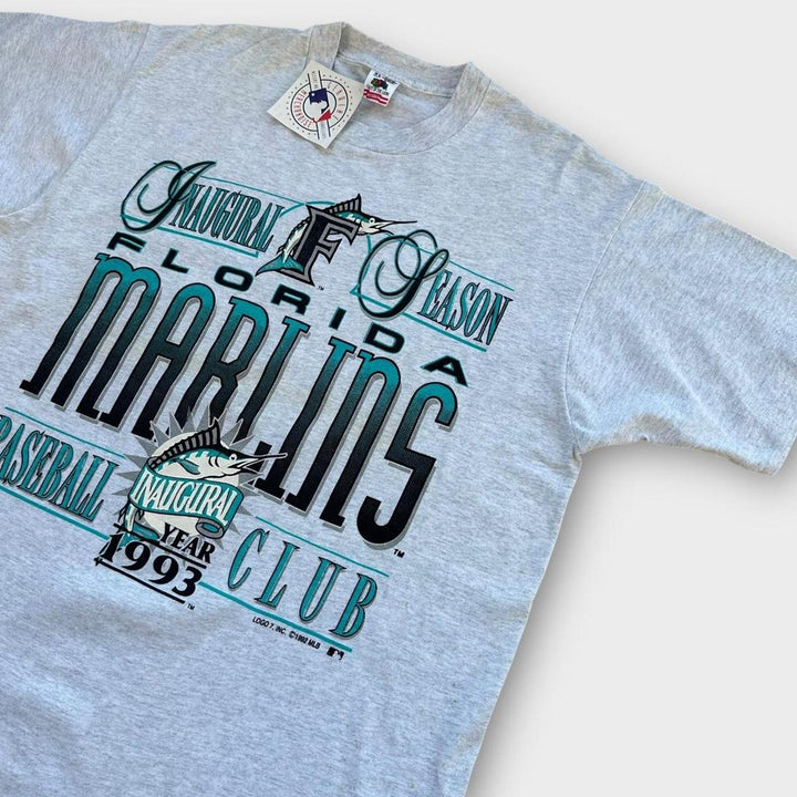 Vintage γραφικό μπλουζάκι Florida marlins - XL