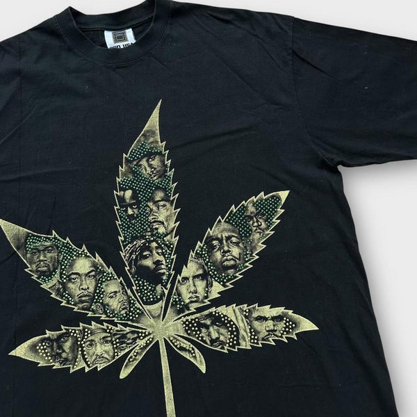 Vintage γραφικό μπλουζάκι Hip-Hop - XL (φακέτο)