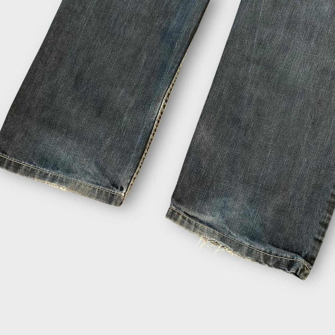 Southpole hip hop φαρδύ τζιν - 34 ιντσών