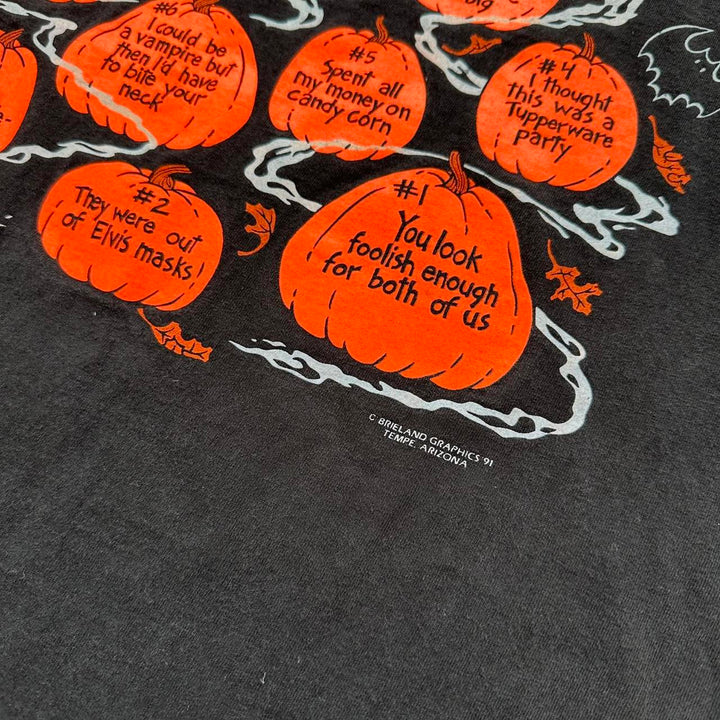 Vintage μπλουζάκι Halloween - XL