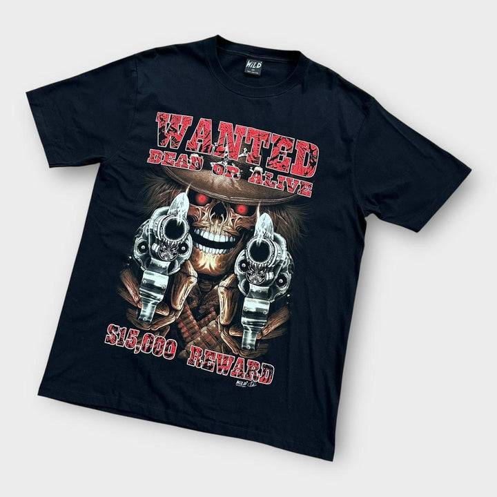 Γραφικό μπλουζάκι κρανίου - XL