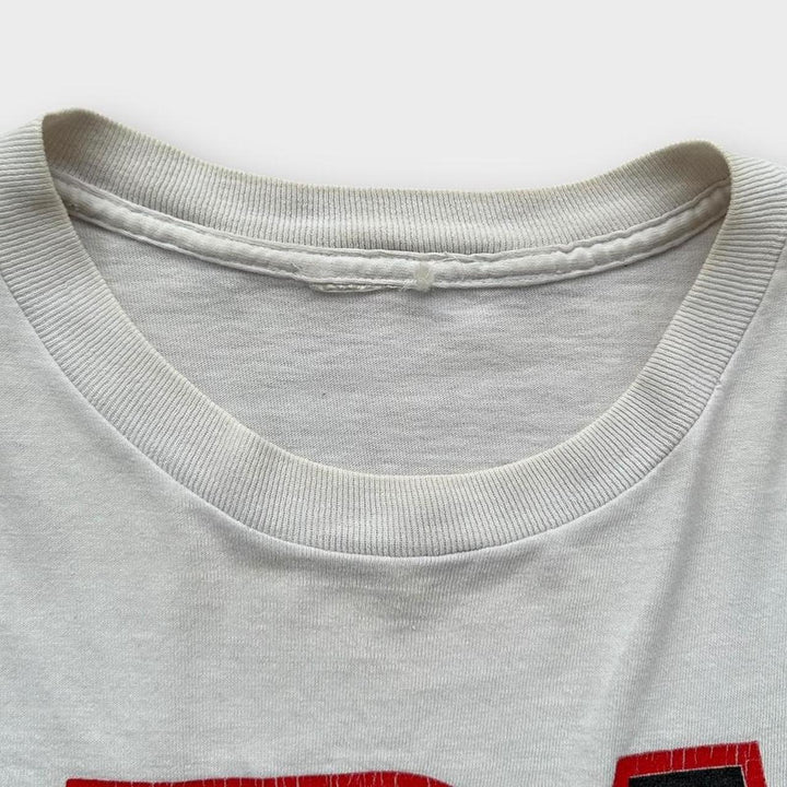 Vintage Taz Χριστουγεννιάτικο γραφικό μπλουζάκι - XL