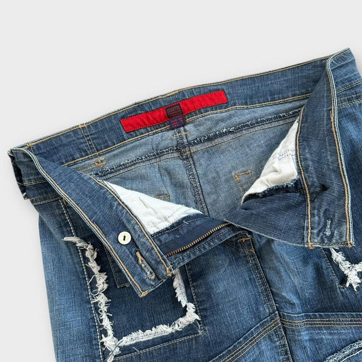 Τζιν φούστα Marithe Francois Girbaud - 32 μέση