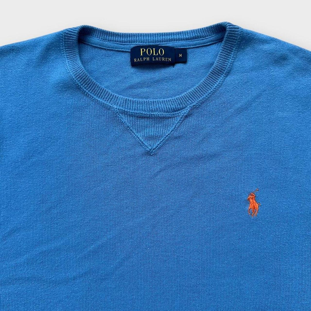 Πλεκτό μπλουζάκι Ralph Lauren - μεσαίο (φαρδύ)