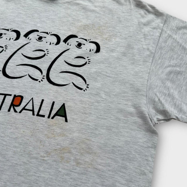 Australia Vintage γραφικό μπλουζάκι - XXL