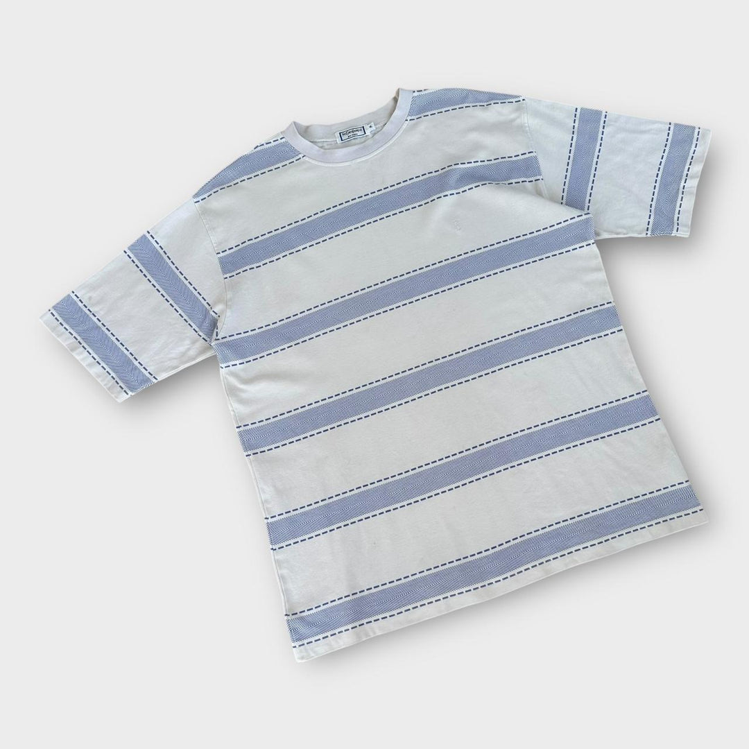 Vintage μπλουζάκι με σχέδια YSL - XL