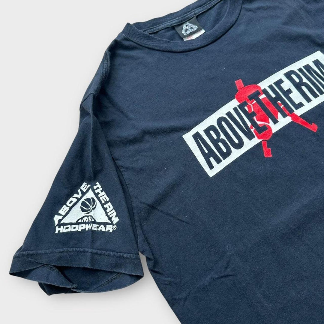 Y2K Γραφικό μπλουζάκι πάνω από το χείλος - μεγάλο