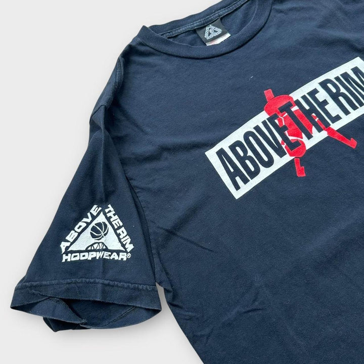 Y2K Γραφικό μπλουζάκι πάνω από το χείλος - μεγάλο