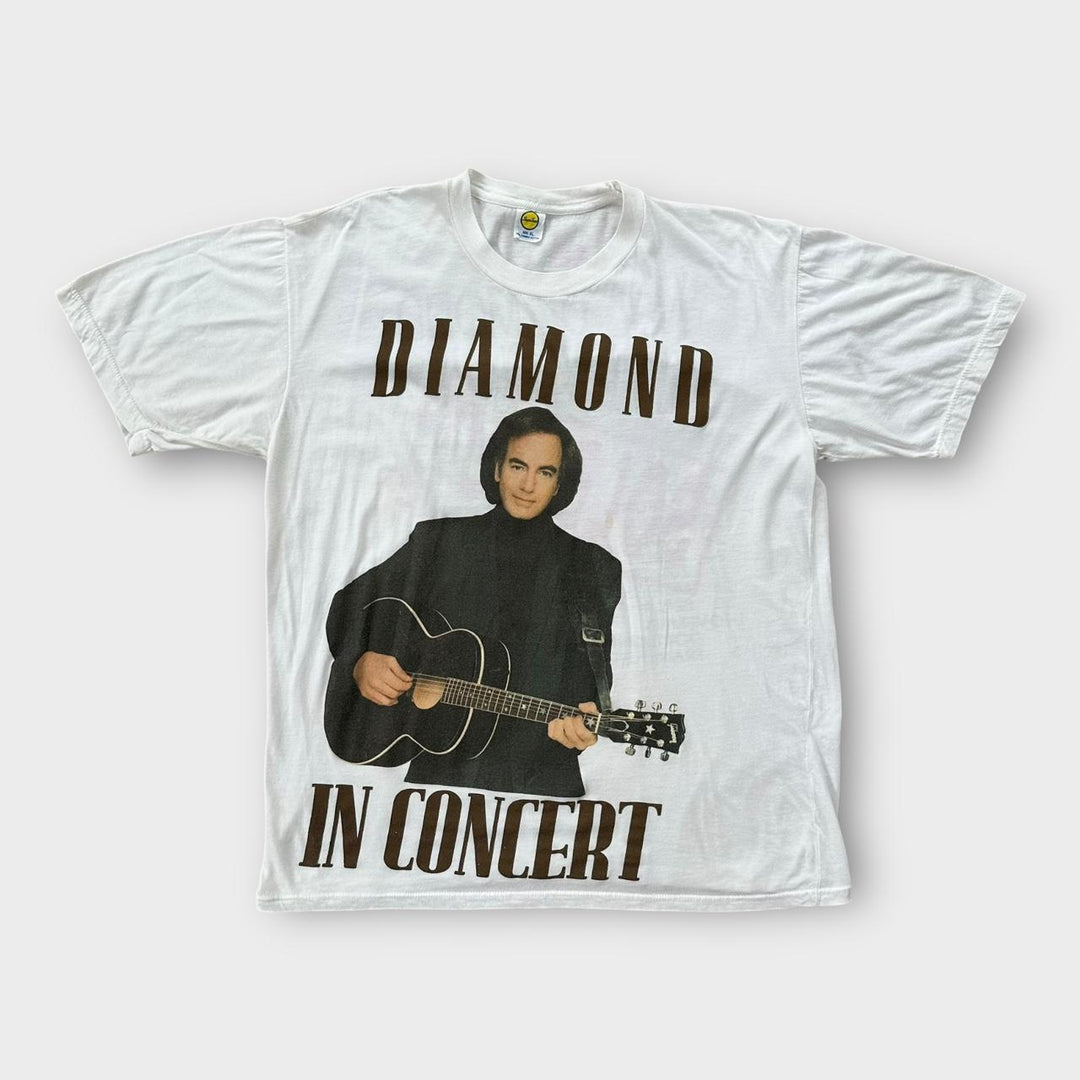 Vintage πουκάμισο συναυλίας Neil Diamond 1989 - XL