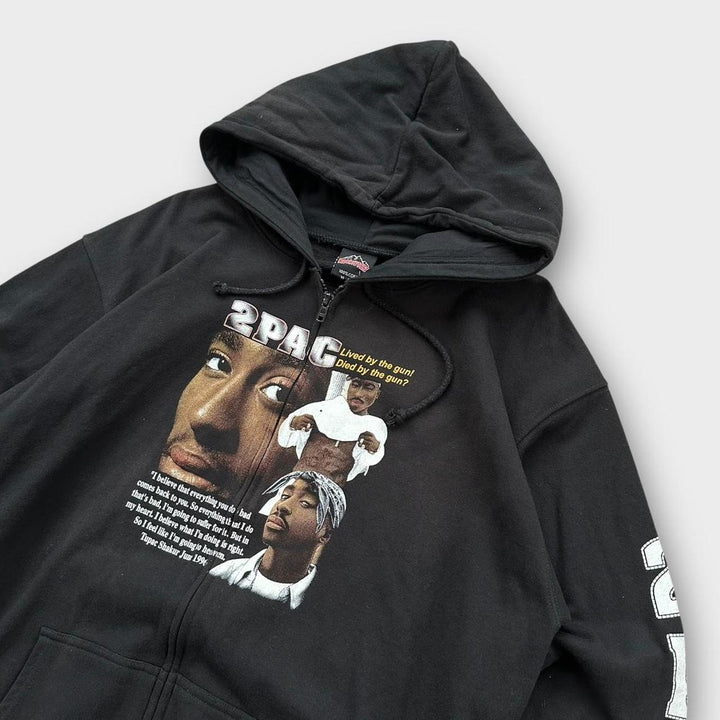 Y2K Tupac Hoodie - XL