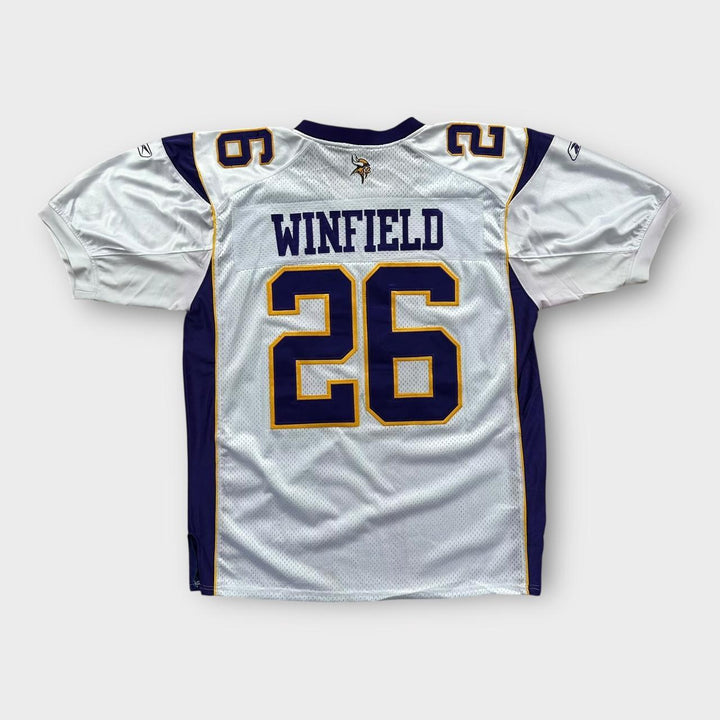 Τζέρσεϊ Reebok Vikings NFL - XXL (ελέγξτε τις μετρήσεις)