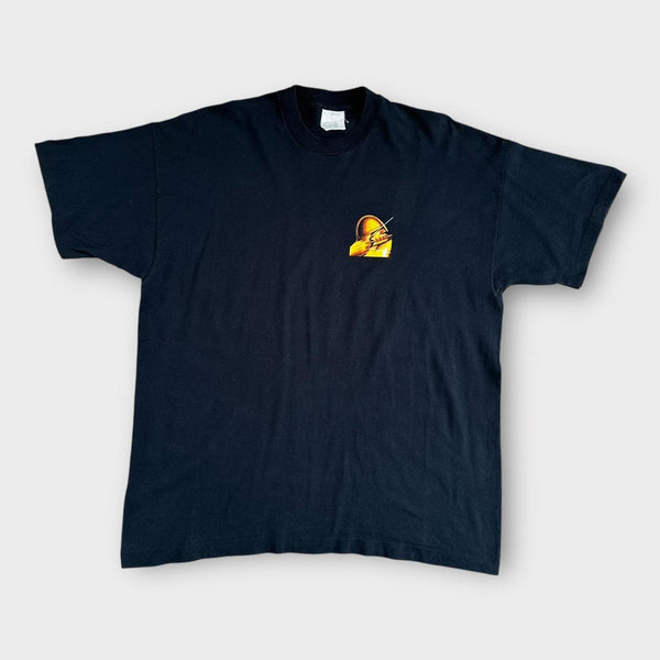 Γραφικό μπλουζάκι Vintage Δυνατό φιόγκο - XL