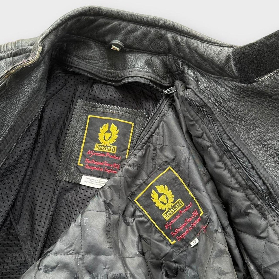 Belstaff δερμάτινο biker jacket - μικρό (ελέγξτε τις μετρήσεις)