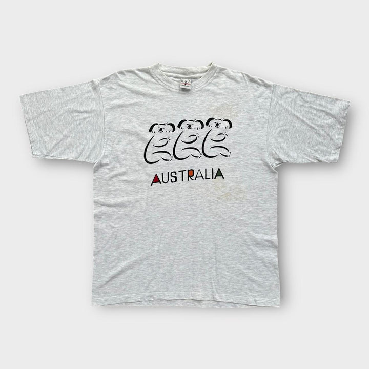 Australia Vintage γραφικό μπλουζάκι - XXL
